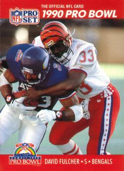 David Fulcher Cincinnati Bengals 1990 Pro set NFL #342